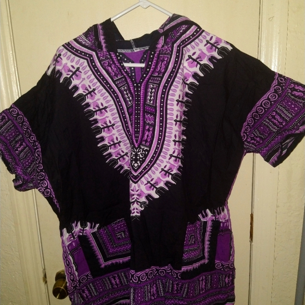 Women 3x purple and black hoodie shirt